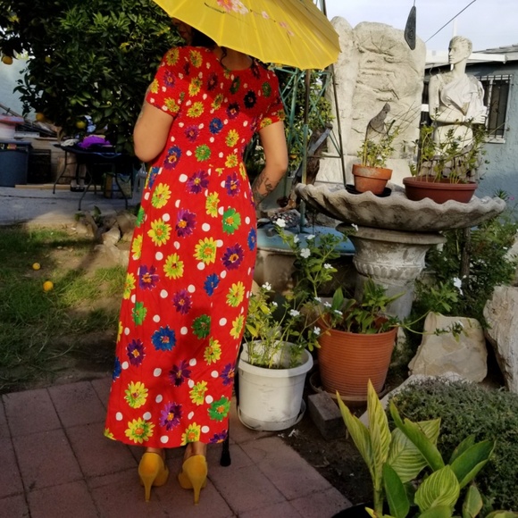 🔮SOLD🔮 VTG cute sundress/maternity dress - Picture 3 of 4